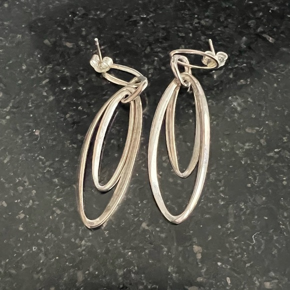COPY - Silpada double hoop earrings - Picture 1 of 2